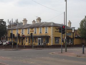 Knaphill High Street - The Anchor pub