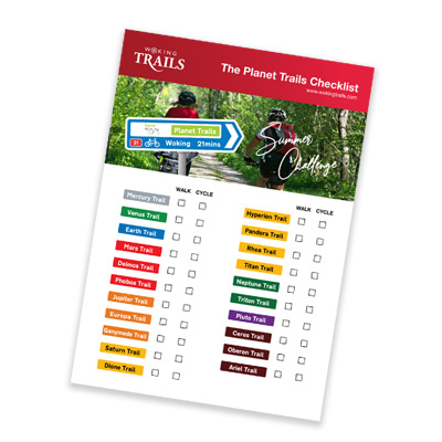 Woking Trails - Planet Trails - Checklist