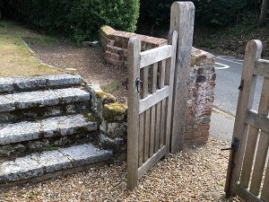 Pirbright - St Michael and All Angels Church Gate